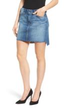 Women's Good American The Stagger High Waist Miniskirt - Blue