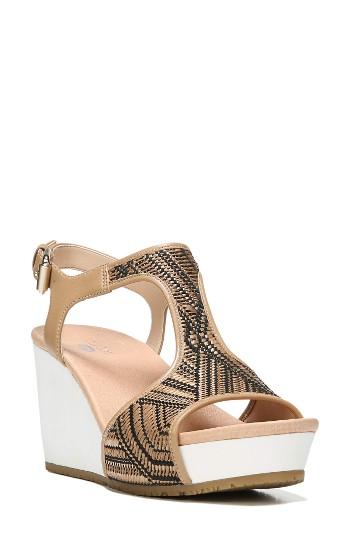 Women's Dr. Scholl's 'original Collection Wiley' Wedge Sandal M - Beige