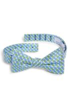 Men's Southern Tide Greenbriar Neat Silk Bow Tie