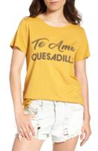 Women's Daydreamer Te Amo Quesadilla - Yellow