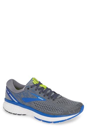 Men's Brooks Ghost 11 Running Shoe D - Grey