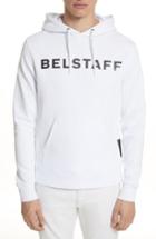 Men's Belstaff Marfield Bxs Graphic Hoodie - White