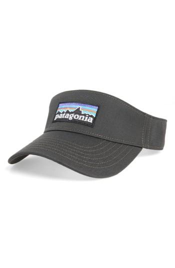 Men's Patagonia P-6 Logo Visor - Grey