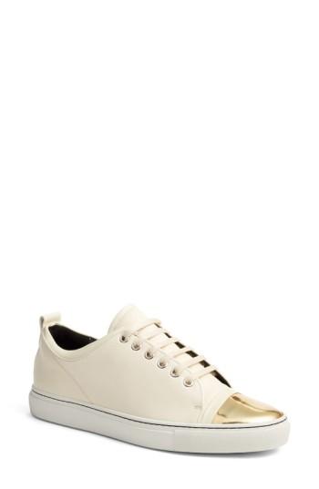 Women's Lanvin Cap Toe Sneaker Us / 37eu - Ivory