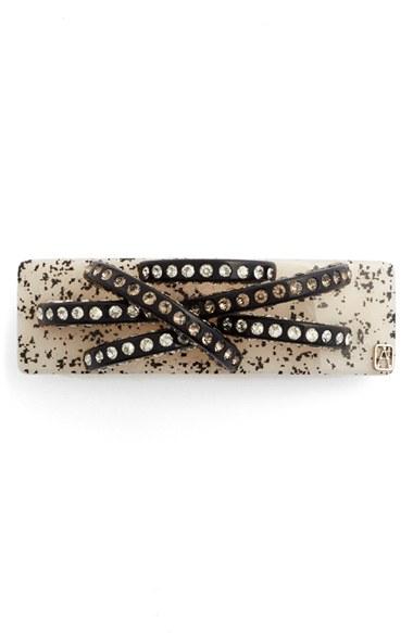 Alexandre De Paris Crystal Embellished Barrette