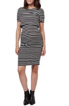 Women's Topshop Stripe Maternity/nursing Dress