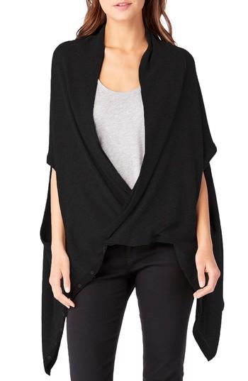 Women's Michael Stars Convertible Cape, Size - Black