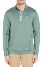 Men's Cutter & Buck Endurance Green Bay Packers Fit Pullover, Size Medium - Green