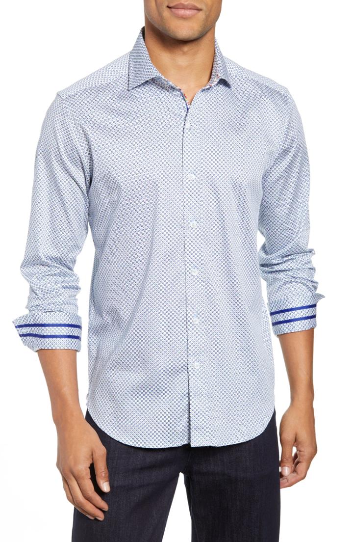 Men's Robert Graham Carleton Tailored Fit Sport Shirt