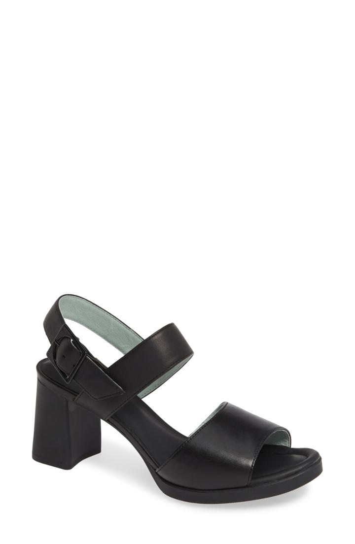 Women's Camper Kara Block Heel Sandal Us / 38eu - Black