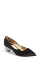 Women's Paul Andrew Ankara Crystal Embellished Pump Us / 38eu - Black