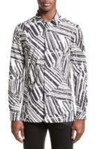 Men's Versace Collection Slim Fit Allover Print Sport Shirt