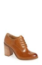Women's Lucky Brand 'maisie' Derby Style Bootie M - Brown