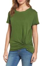 Women's Caslon Knotted Tee - Green