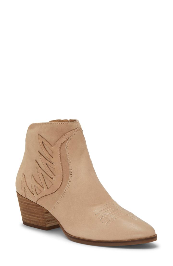 Women's Lucky Brand Idellina Bootie M - Beige
