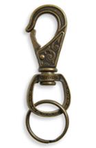 Men's Brixton Scroll Key Ring