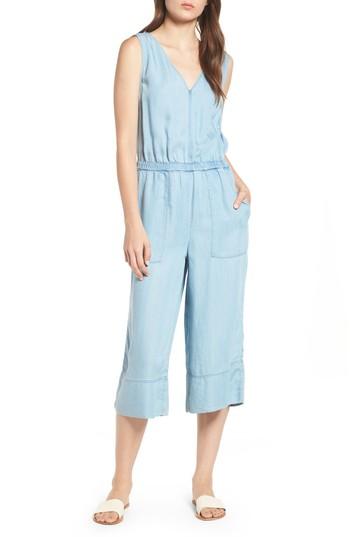 Women's Splendid Culotte Jumpsuit - Blue