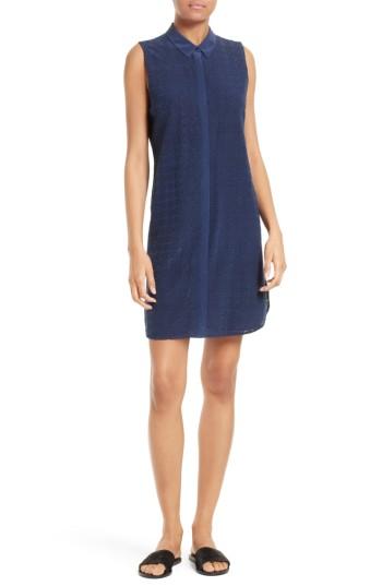 Women's Equipment Janna Eyelet Silk Shirtdress