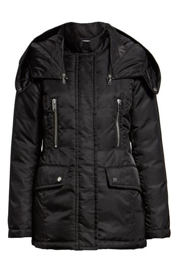 Women's Marc New York Flight Satin Puffer Jacket