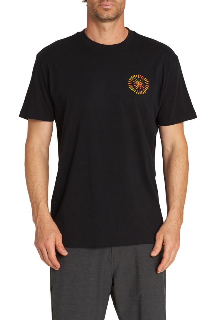 Men's Billabong Barra Graphic T-shirt, Size - Black