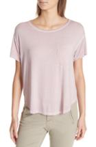 Women's Atm Anthony Thomas Melillo Sun Bleached Pocket Tee