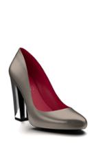 Women's Shoes Of Prey Round Toe Pump A - Metallic