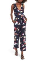 Women's Obey Jaya Crop Jumpsuit - Blue