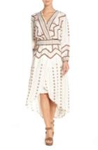 Women's Fraiche By J Print Faux Wrap Dress