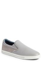 Men's Ted Baker London Patroy Perforated Slip-on Sneaker .5 M - Grey