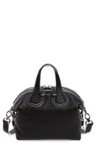 Givenchy 'small Nightingale' Leather Satchel - Black