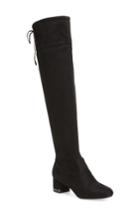 Women's Michael Michael Kors Jamie Over The Knee Boot .5 M - Black