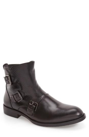 Men's Zanzara 'messina' Zip Boot .5 M - Black