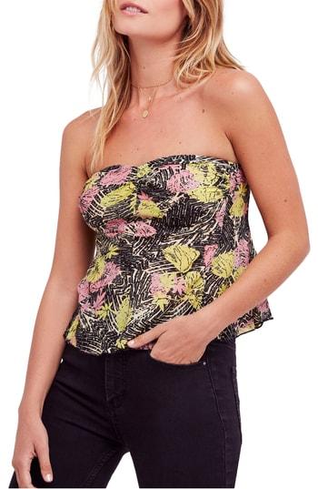 Women's Free People Poolhouse Strapless Top - Black
