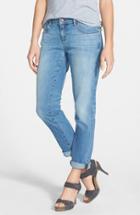Women's Eileen Fisher Organic Cotton Boyfriend Jeans, Size 16 - Blue (online Only) (regular & )