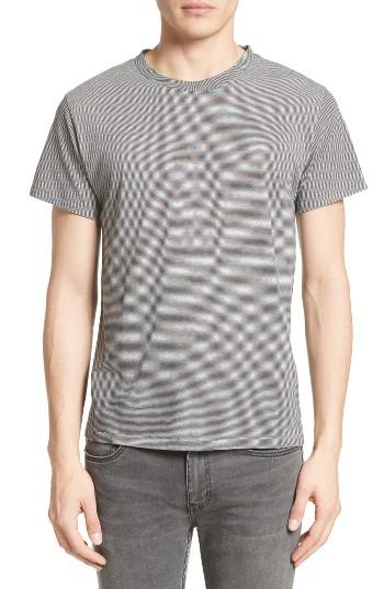 Men's Rag & Bone Classic Stripe T-shirt - Blue