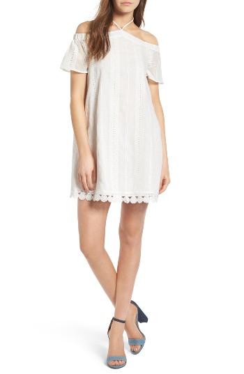 Women's Everly Eyelet Off The Shoulder Dress