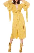 Women's The East Order Print Midi Dress - Yellow