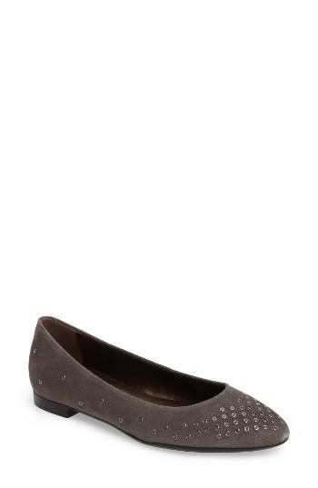 Women's Agl Grommet Flat Us / 34eu - Grey
