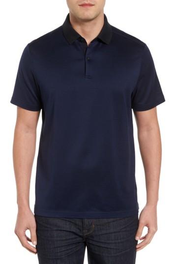 Men's John W. Nordstrom Jacquard Polo - Blue
