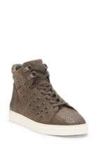 Women's Vince Camuto Bestinda Studded High Top Sneaker .5 M - Grey