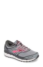 Women's Brooks Ariel 18 Running Shoe D - Grey