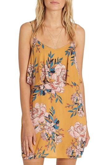 Women's Billabong Done Down Ruffle Dress