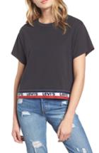 Women's Levi's Jv Tape Tee - Black