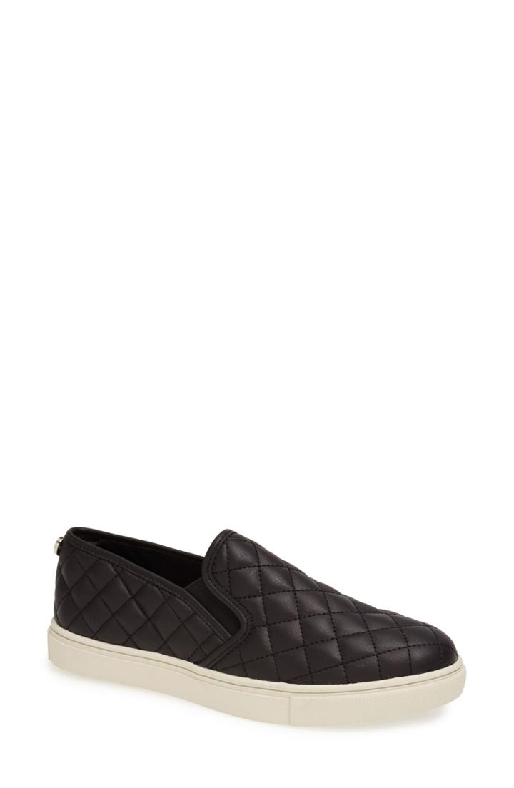 Women's Steve Madden Ecentrcq Sneaker .5 M - Black