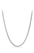 Men's David Yurman 'chain' Small Fluted Chain Necklace, 3.8mm