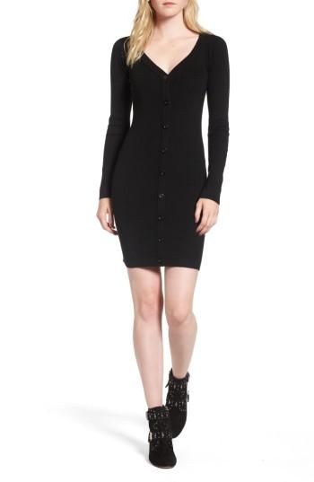 Women's Line & Dot Camille Button Sweater Dress