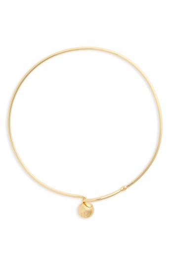 Women's Tory Burch Logo Loop Collar Necklace
