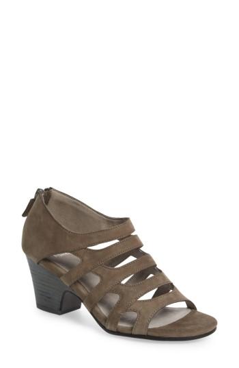 Women's Eileen Fisher Dawson Sandal .5 M - Grey