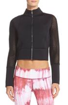 Women's Alo Perforated Scuba Crop Jacket