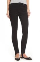 Women's 7 For All Mankind B(air) High Waist Ankle Skinny Stirrup Jeans - Black